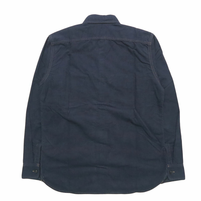 トイズマッコイ TOYS McCOY 長袖 ネル ワーク シャツ 無地 COTTON FLANNEL SIDEWINDER SHIRT TMS2509【2025年秋冬新作】