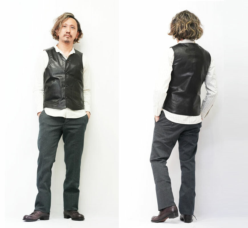 DALLES & CO ダリーズ＆コー TRAILSMAN 1910s FRONTEIR VEST ベスト 馬革 デラックスウェア DELUXEWARE【2026年春夏新作】