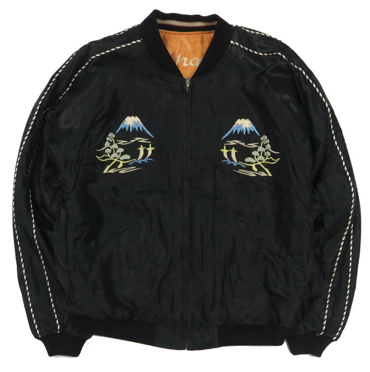 テーラー東洋 テイラー東洋 Tailor Toyo キルト サテン スカジャン WHITE TIGER × LANDSCAPE ジャケット 両面アセテート 中綿入り TT15791-159 【2025年秋冬新作】