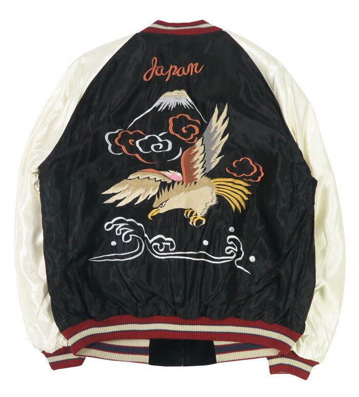 テーラー東洋 テイラー東洋 Tailor Toyo 2TONE ベロア × サテン スカジャン WHITE DRAGON × EAGLE ジャケット TT15795 【2025年秋冬新作】