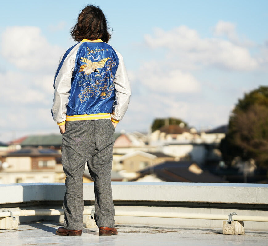 テーラー東洋 テイラー東洋 Tailor Toyo 2026年新春限定 ベロア × サテン スカジャン GOLD DRAGON & GOLD TIGER × JAPAN MAP TT15840 【2025年秋冬新作】