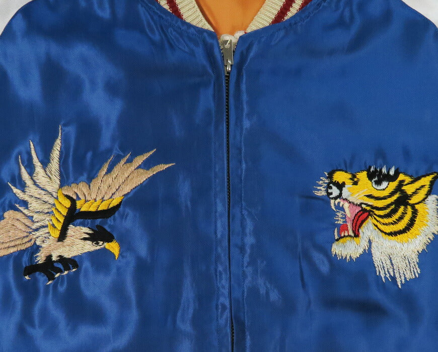 テーラー東洋 テイラー東洋 Tailor Toyo リバーシブル アセテート サテン スカジャン TIGER HEAD × JAPAN MAP 刺繍 ジャケット TT15877-125 【2026年春夏新作】