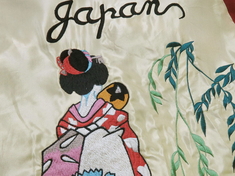 テーラー東洋 テイラー東洋 Tailor Toyo リバーシブル アセテート サテン スカジャン USS PRINCETON× MAIKO 刺繍 ジャケット TT15877-219 【2026年春夏新作】