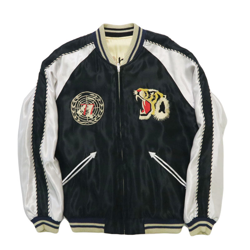 テーラー東洋 テイラー東洋 Tailor Toyo リバーシブル アセテート サテン スカジャン USS PRINCETON× MAIKO 刺繍 ジャケット TT15877-219 【2026年春夏新作】