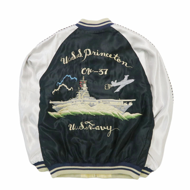 テーラー東洋 テイラー東洋 Tailor Toyo リバーシブル アセテート サテン スカジャン USS PRINCETON× MAIKO 刺繍 ジャケット TT15877-219 【2026年春夏新作】