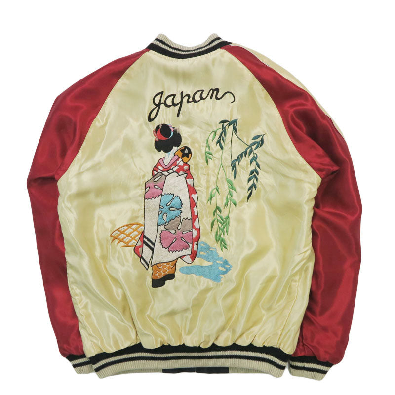 テーラー東洋 テイラー東洋 Tailor Toyo リバーシブル アセテート サテン スカジャン USS PRINCETON× MAIKO 刺繍 ジャケット TT15877-219 【2026年春夏新作】