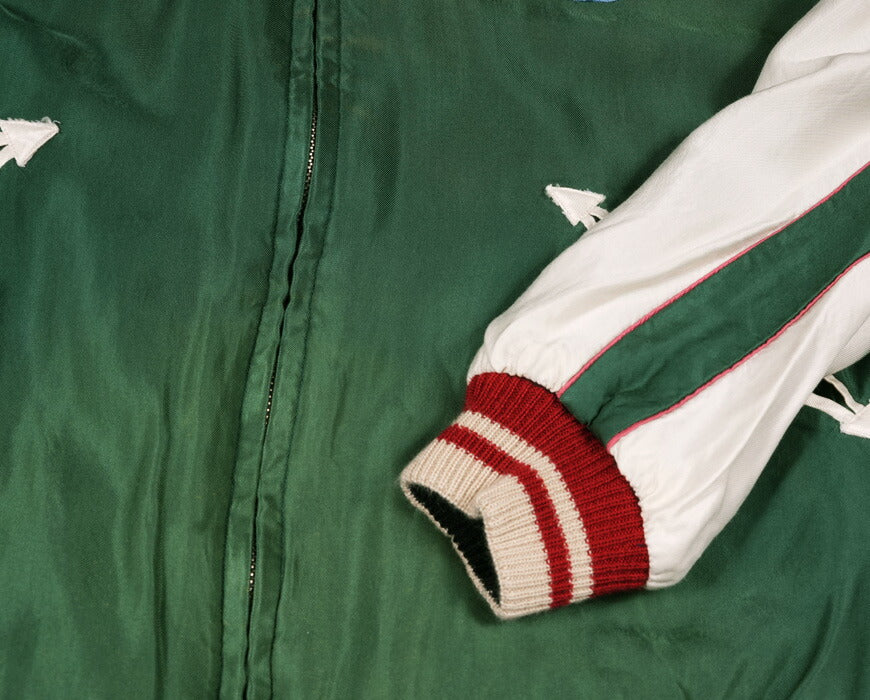 テーラー東洋 テイラー東洋 Tailor Toyo リバーシブル アセテート サテン スカジャン TIGER HEAD × CHEVY LOVER エイジングモデル ユーズド加工 刺繍 ジャケット TT15878-119 【2026年春夏新作】