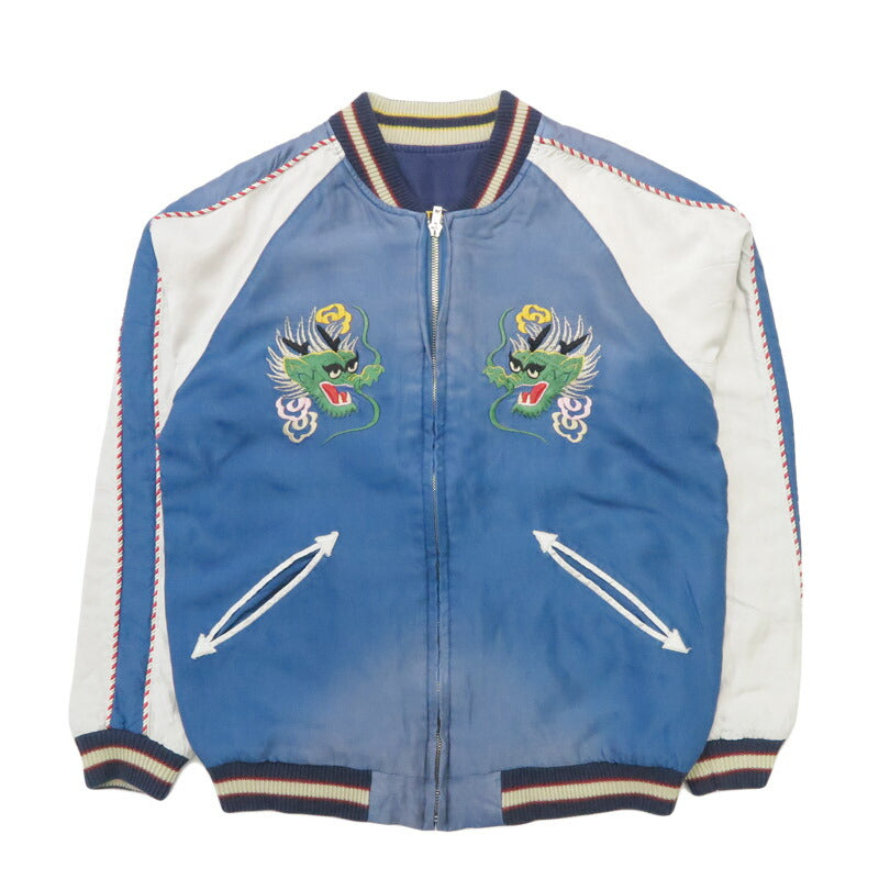 テーラー東洋 テイラー東洋 Tailor Toyo リバーシブル アセテート サテン スカジャン