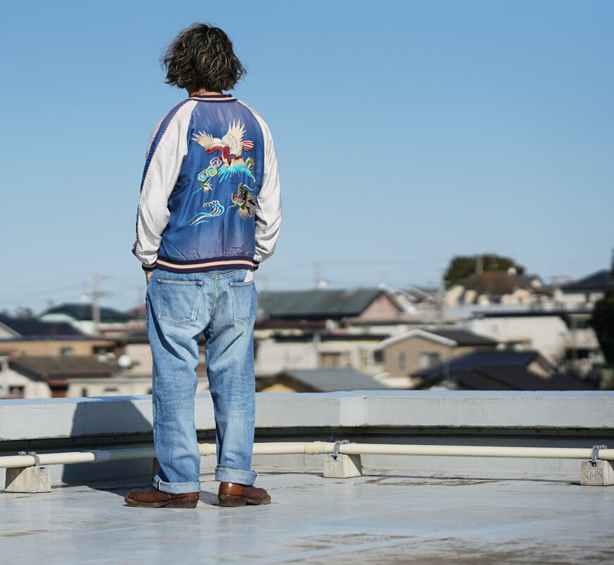 テーラー東洋 テイラー東洋 Tailor Toyo リバーシブル アセテート サテン スカジャン