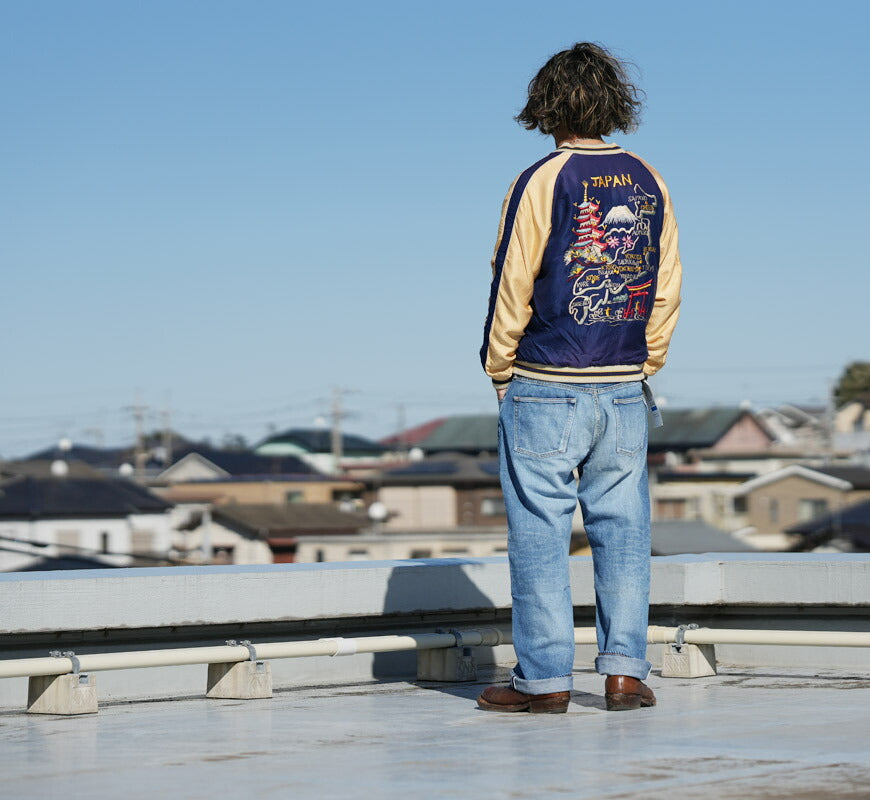 テーラー東洋 テイラー東洋 Tailor Toyo リバーシブル アセテート サテン スカジャン