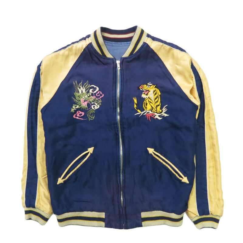 テーラー東洋 テイラー東洋 Tailor Toyo リバーシブル アセテート サテン スカジャン