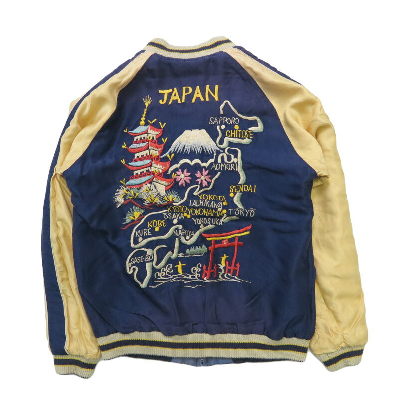 テーラー東洋 テイラー東洋 Tailor Toyo リバーシブル アセテート サテン スカジャン