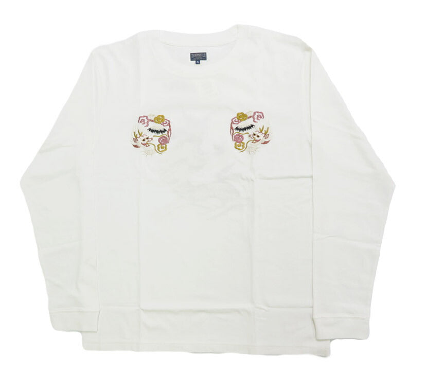 テーラー東洋 Tailor Toyo 長袖 スカ刺繍 Tシャツ LONG SLEEVE SUKA T-SHIRT EMBROIDERED “DRAGON” テイラー東洋 TT69648【2025年秋冬新作】