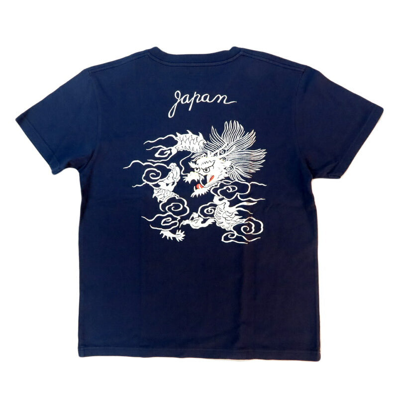 テーラー東洋 Tailor Toyo 半袖 スカ刺繍 Tシャツ “DRAGON” TT79588【2025年春夏新作】