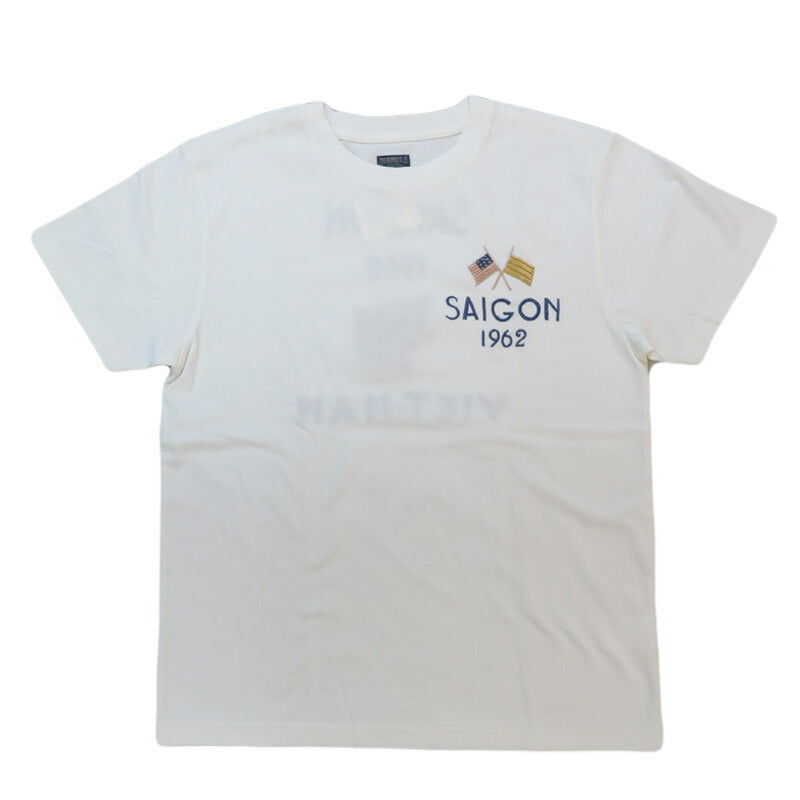 テーラー東洋 Tailor Toyo 半袖 スカ刺繍 Tシャツ “SAIGON VIET-NAM” TT79590【2025年春夏新作】