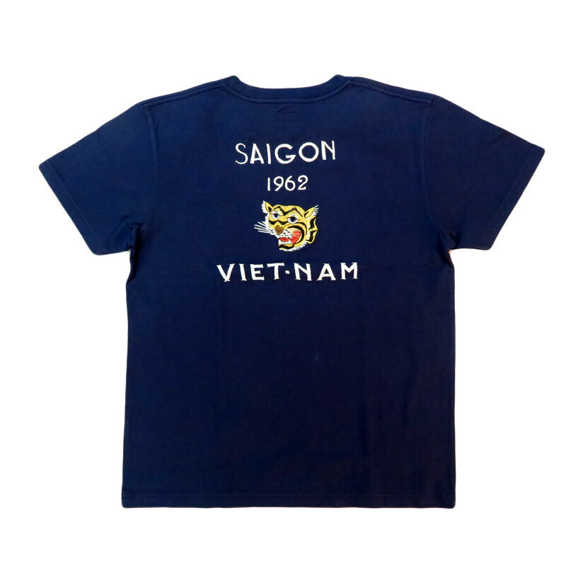 テーラー東洋 Tailor Toyo 半袖 スカ刺繍 Tシャツ “SAIGON VIET-NAM” TT79590【2025年春夏新作】