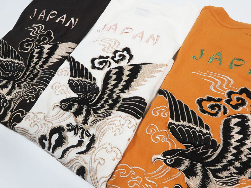 テーラー東洋 Tailor Toyo 半袖 スカ刺繍 鷲 Tシャツ SUKA T-SHIRT EMBROIDERED “EAGLE” TT79742 【2026年春夏新作】