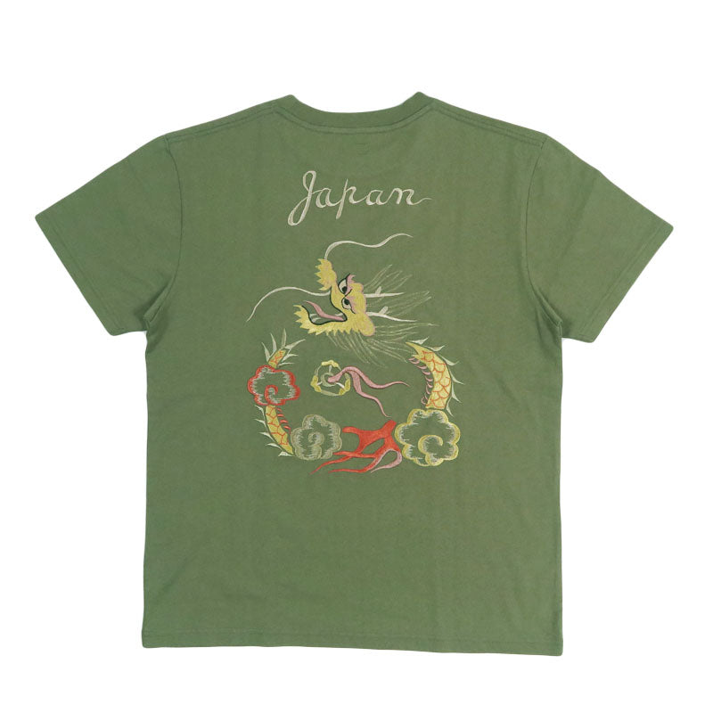 テーラー東洋 Tailor Toyo 半袖 スカ刺繍 龍 Tシャツ SUKA T-SHIRT EMBROIDERED “DRAGON” TT79744 【2026年春夏新作】