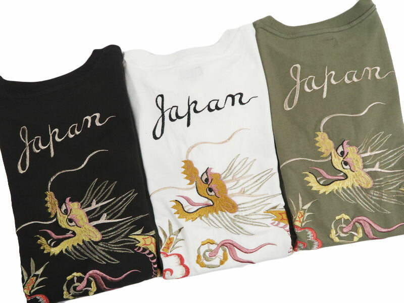 テーラー東洋 Tailor Toyo 半袖 スカ刺繍 龍 Tシャツ SUKA T-SHIRT EMBROIDERED “DRAGON” TT79744 【2026年春夏新作】