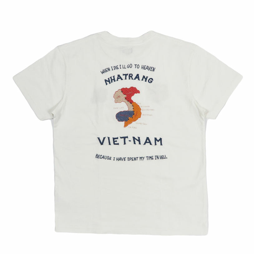 テーラー東洋 Tailor Toyo 半袖 スカ刺繍 ベトナム Tシャツ SUKA T-SHIRT EMBROIDERED “VIET-NAM” TT79745 【2026年春夏新作】
