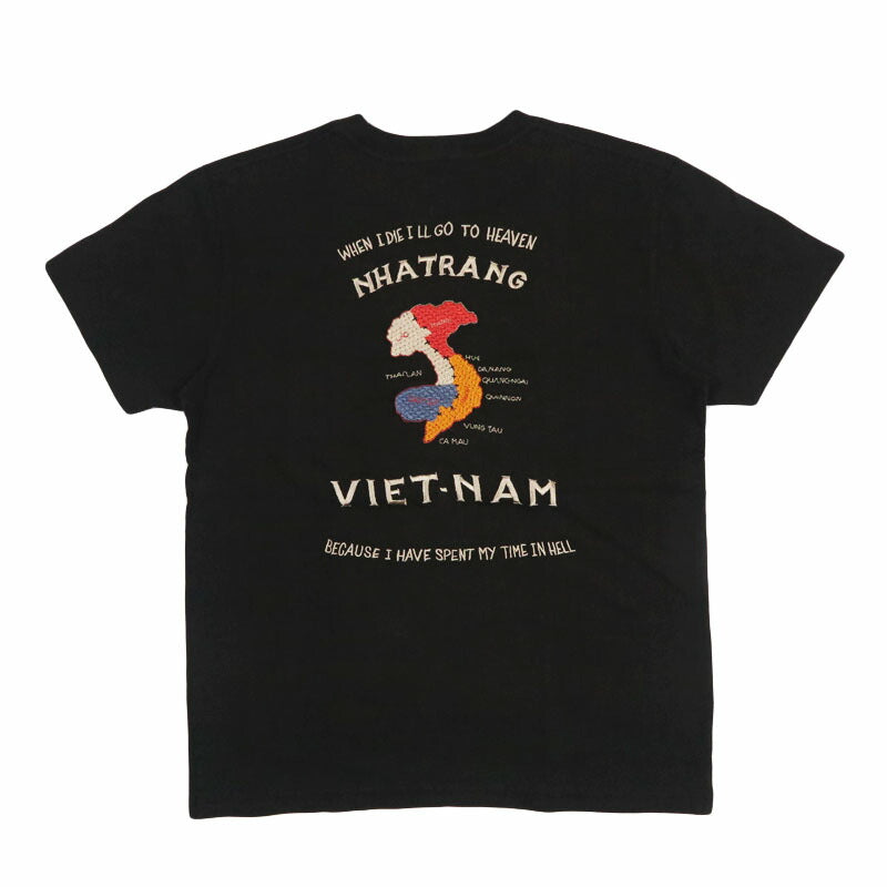 テーラー東洋 Tailor Toyo 半袖 スカ刺繍 ベトナム Tシャツ SUKA T-SHIRT EMBROIDERED “VIET-NAM” TT79745 【2026年春夏新作】