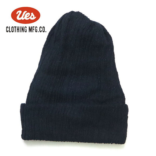 UES ウエス 2way インディゴ コットン ニットキャップ ネックウォーマー UES262601 【2026年春夏新作】