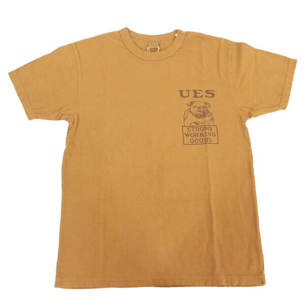 UES ウエス BULLDOG ブルドッグ バインダーネック 半袖 Tシャツ  652502【2025年春夏新作】