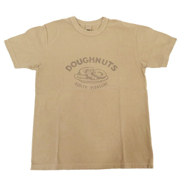 UES ウエス DOUGHNUTS ドーナツ バインダーネック 半袖 Tシャツ 652504【2025年春夏新作】
