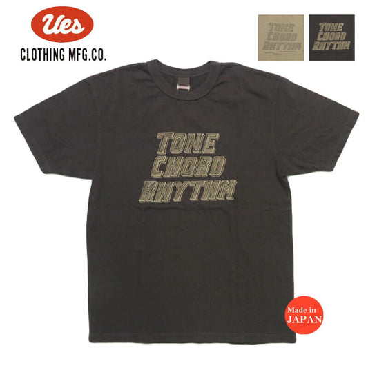 UES ウエス  半袖 Tシャツ バインダーネック