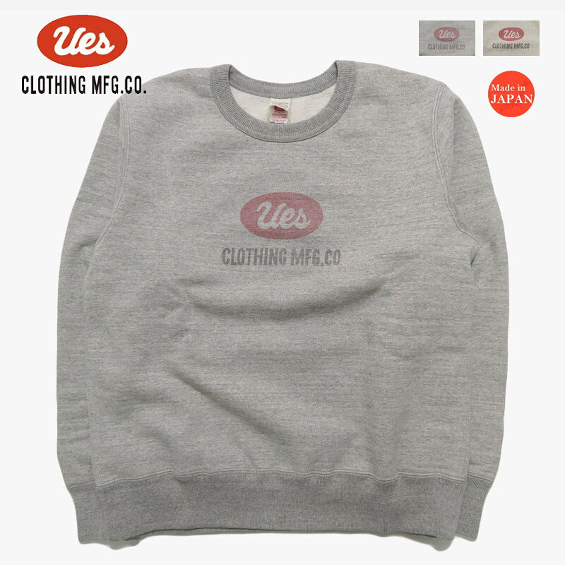 UES ウエス ロゴ クルーネック スウェット 702551 【2025年秋冬新作】