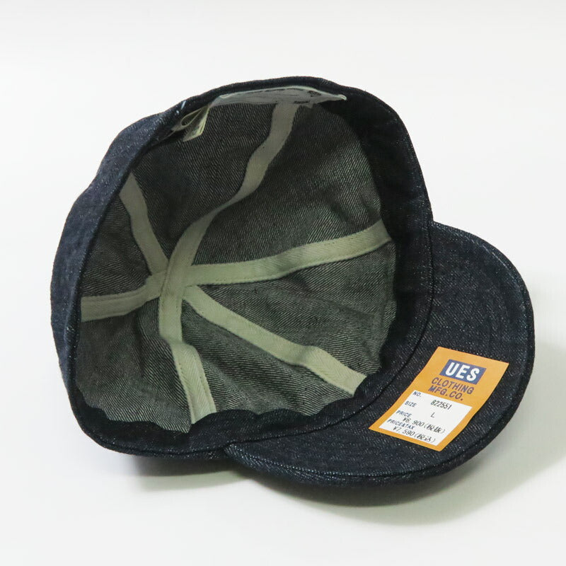 UES ウエス 帽子 NEW デニム トラベラー キャップ UES 822551【2025年秋冬新作】