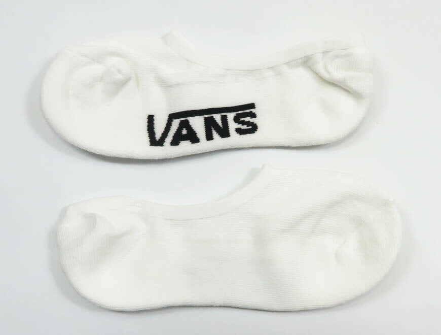 VANS バンズ クラシック ノーショウソックス 3足セット ホワイト ヴァンズ VN000QBZWTH