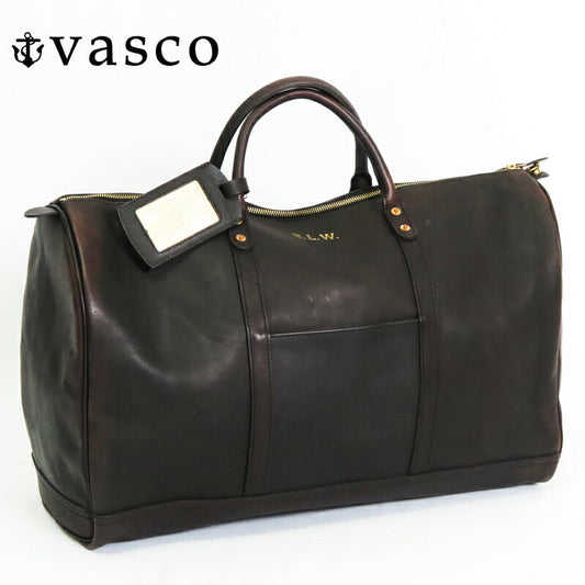バスコ VASCO レザー トラベル ボストン バッグ LEATHER TRAVEL BOSTON BAG ヴァスコ VS-261L 【2024-25年秋冬新作】