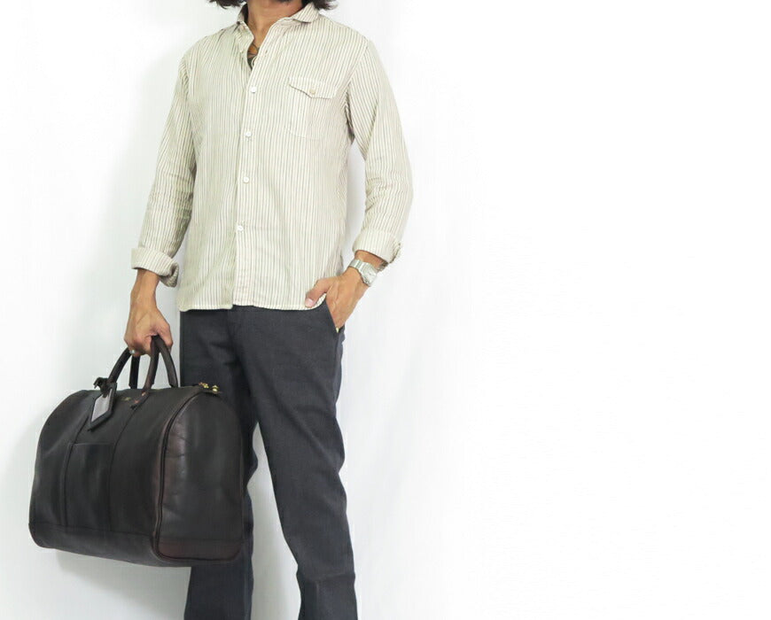 バスコ VASCO レザー トラベル ボストン バッグ LEATHER TRAVEL BOSTON BAG ヴァスコ VS-261L 【2024-25年秋冬新作】
