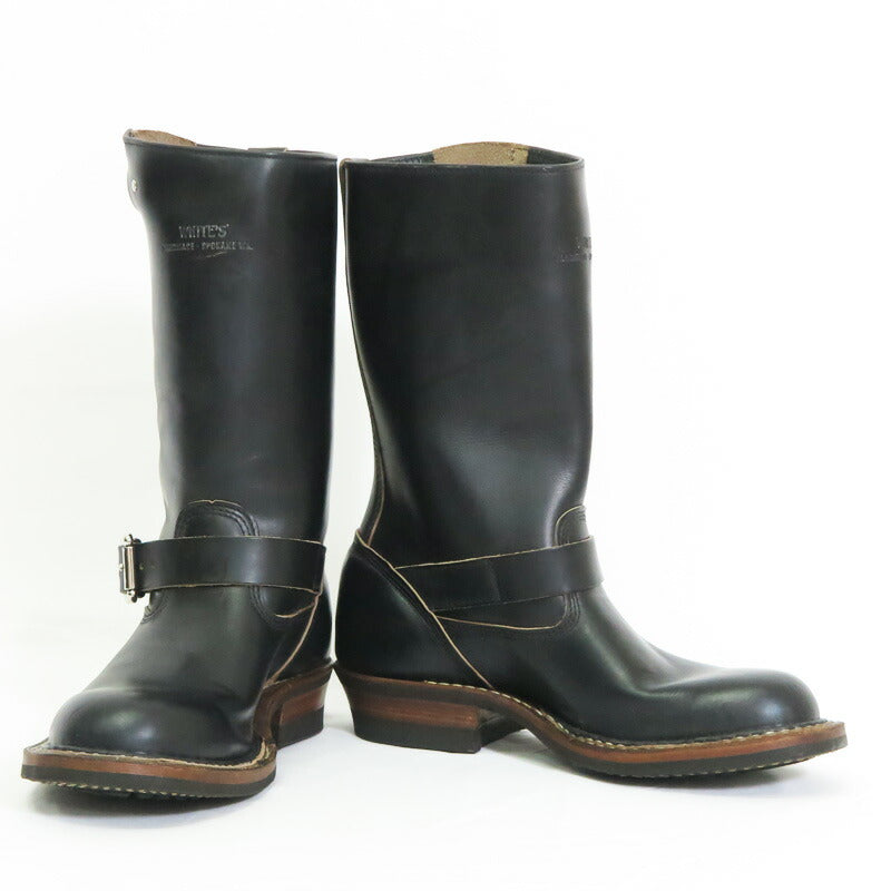 【即納在庫】 WHITE'S BOOTS ホワイツ ブーツ NOMAD 12" ノマド エンジニアブーツ  HORWEEN クロムエクセル ブラック #430ミニビブラムソール 【2025年春夏新作】