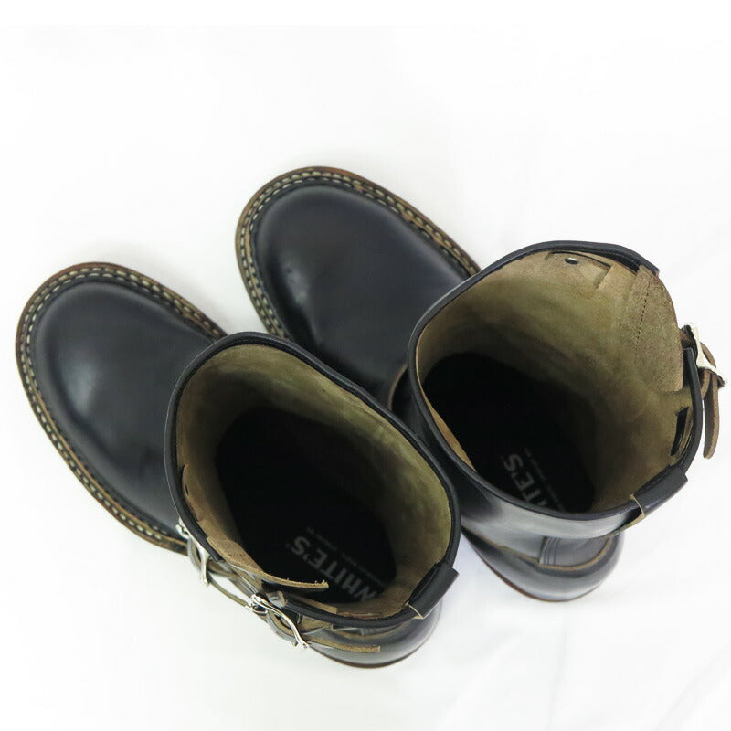 【即納在庫】 WHITE'S BOOTS ホワイツ ブーツ NOMAD 12" ノマド エンジニアブーツ  HORWEEN クロムエクセル ブラック #430ミニビブラムソール 【2025年春夏新作】