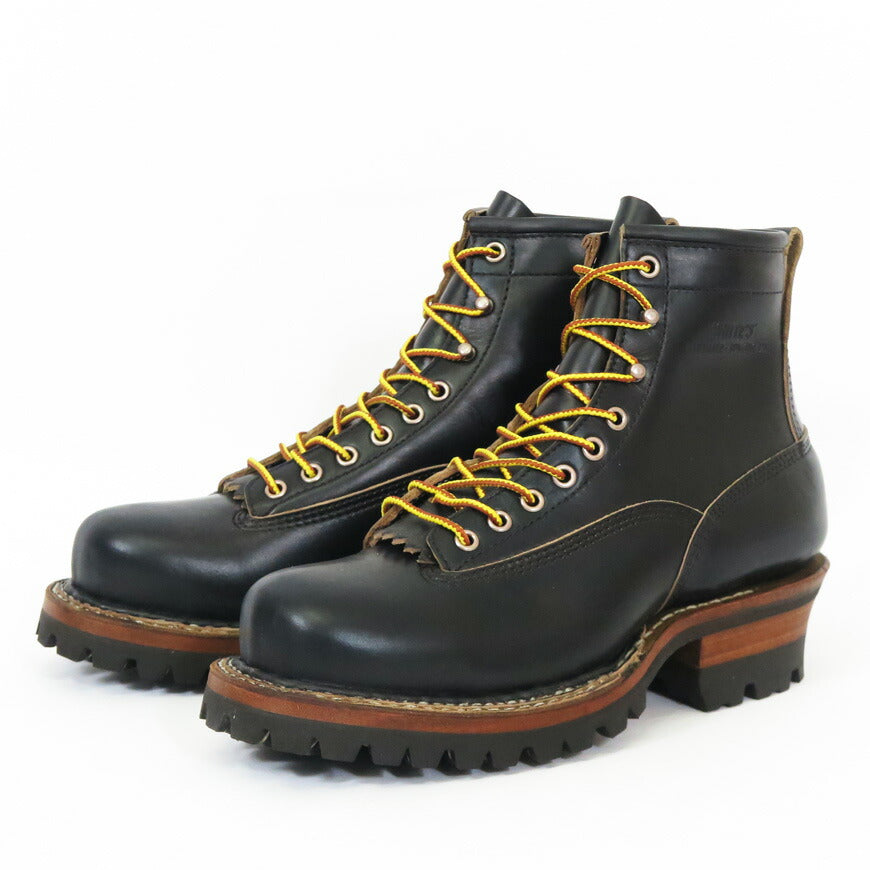 【即納在庫】 WHITE'S BOOTS ホワイツ ブーツ SMOKE JUMPER 6" スモークジャンパー  HORWEEN クロムエクセル ブラック #100ビブラムソール 【2025年春夏新作】