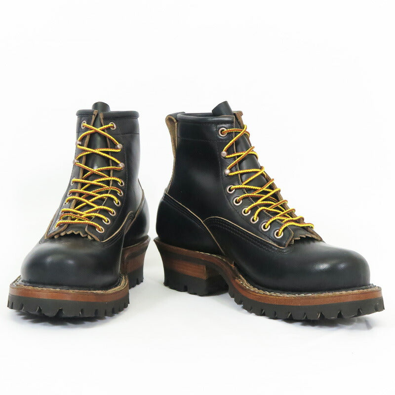 【即納在庫】 WHITE'S BOOTS ホワイツ ブーツ SMOKE JUMPER 6" スモークジャンパー  HORWEEN クロムエクセル ブラック #100ビブラムソール 【2025年春夏新作】