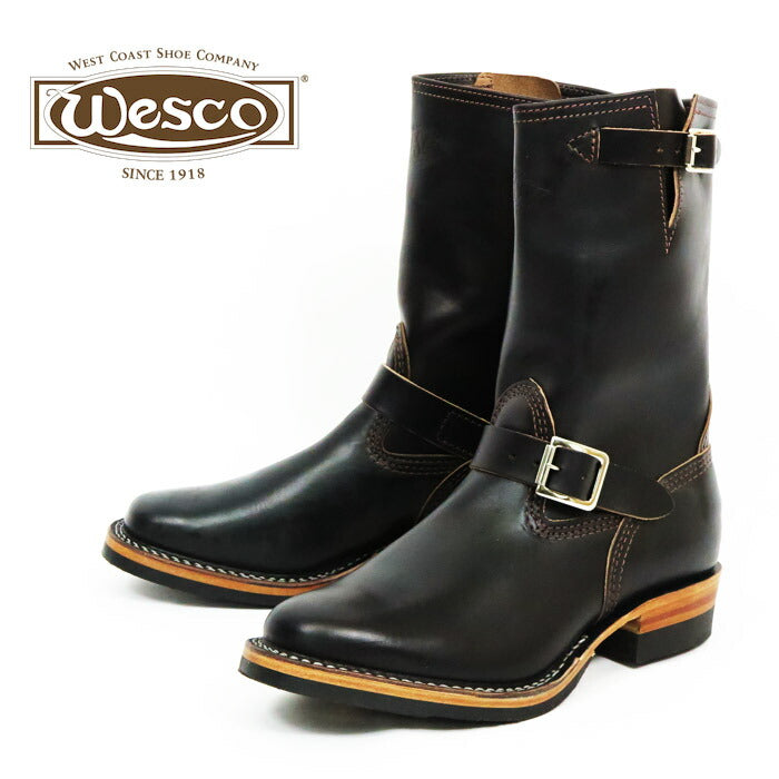 WESCO ウエスコ MISTER LOU 7600 ホースハイド エンジニアブーツ 10" Height 茶芯 馬革 ホーウィン HORWEEN ミスタールー 【2025年春夏新作】