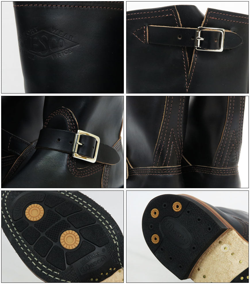WESCO ウエスコ MISTER LOU 7600 ホースハイド エンジニアブーツ 10" Height 茶芯 馬革 ホーウィン HORWEEN ミスタールー 【2025年春夏新作】