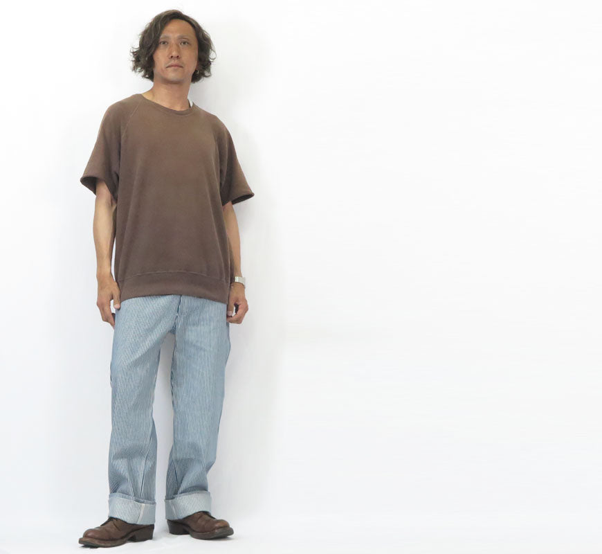 ウェアハウス WAREHOUSE Lot.1234 1920’S FREE LAND WAIST OVERALL ヒッコリーストライプ ワークパンツ 【2025年春夏新作】