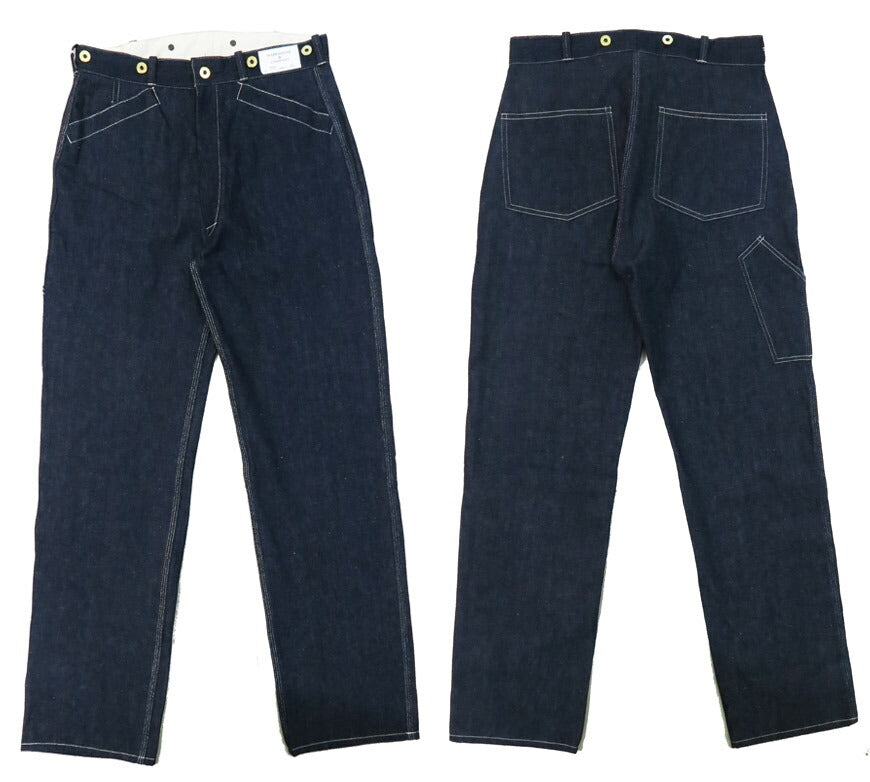 ウェアハウス WAREHOUSE Lot.1234 1920’S FREE LAND WAIST OVERALL デニム ワークパンツ 【2025年春夏新作】