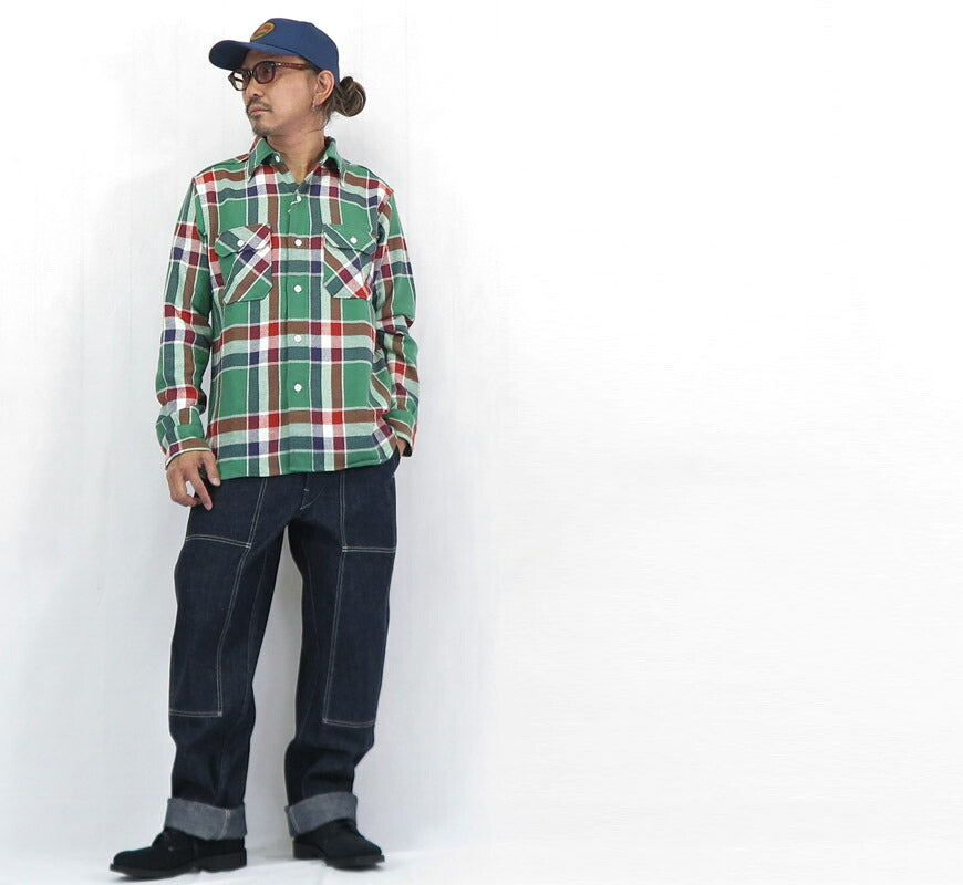 ウェアハウス WAREHOUSE Lot.1239 1930's WPA ダブルニー デニム トラウザーズ  ワークパンツ 【2025年秋冬新作】