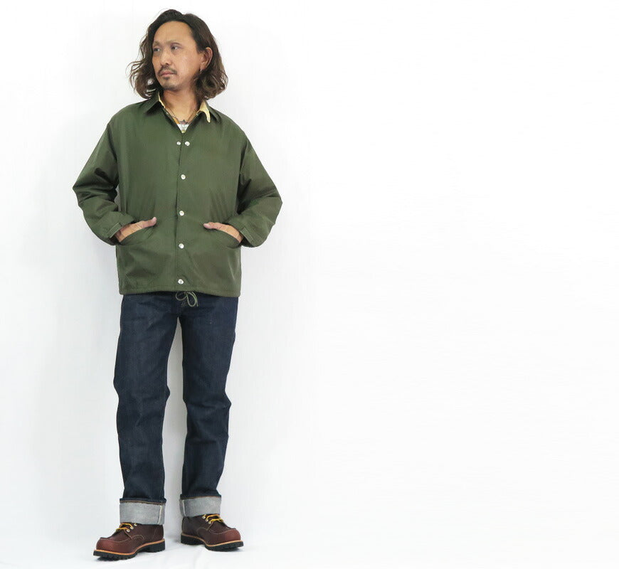 ウェアハウス WAREHOUSE ナイロン コーチジャケット 1970’S GUIDE AND COACH JACKET Lot.2230 ウインドブレーカー 【2025年秋冬新作】