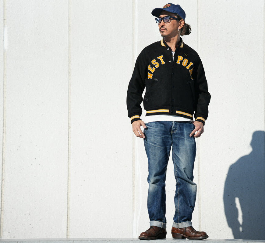 ウェアハウス WAREHOUSE 1950's アーミー バーシティ ジャケット スタジアムジャンパー スタジャン Lot.2239 【2025年秋冬新作】