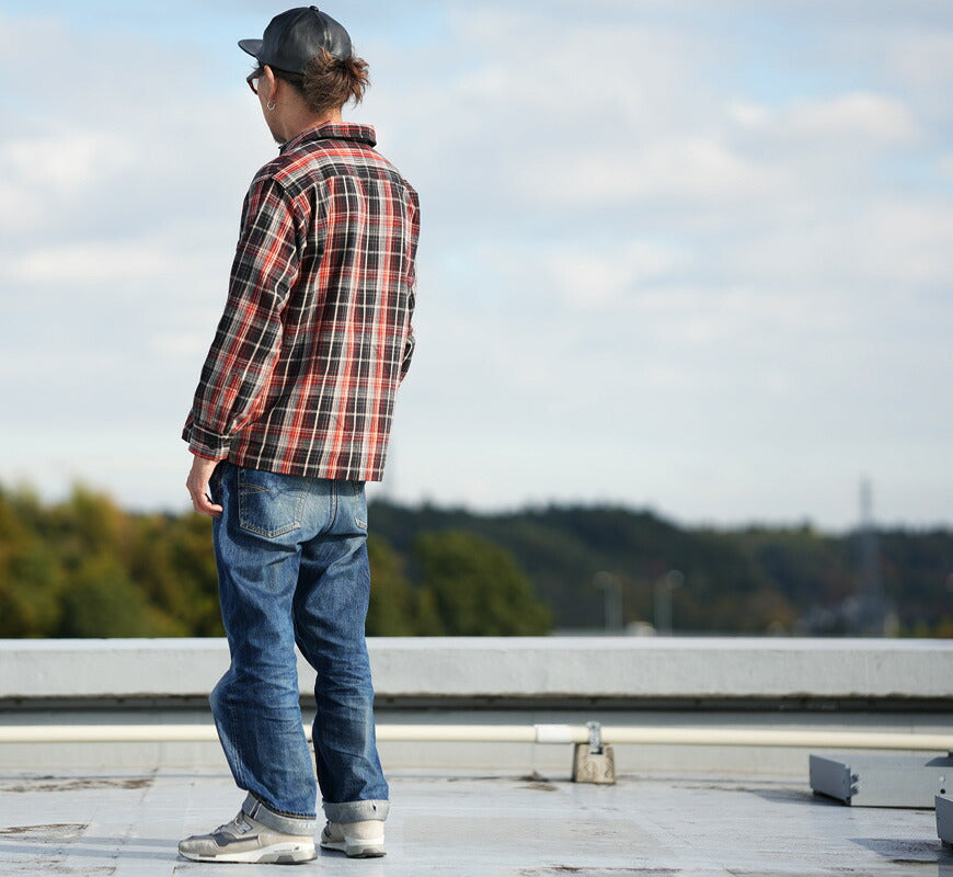 ウェアハウス WAREHOUSE Lot 3063 1930'S WPA ワンポケット プルオーバー ネルチェック シャツ 【2025年秋冬新作】