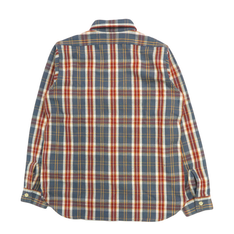 ウェアハウス WAREHOUSE Lot 3104 チェック柄 長袖 フランネル シャツ F柄 【2025年秋冬新作】