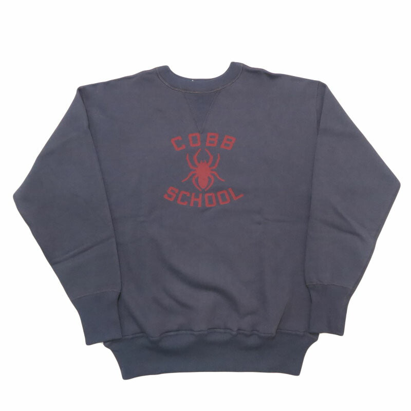 ウェアハウス WAREHOUSE 長袖 クルーネック プリント スウェット Lot.401