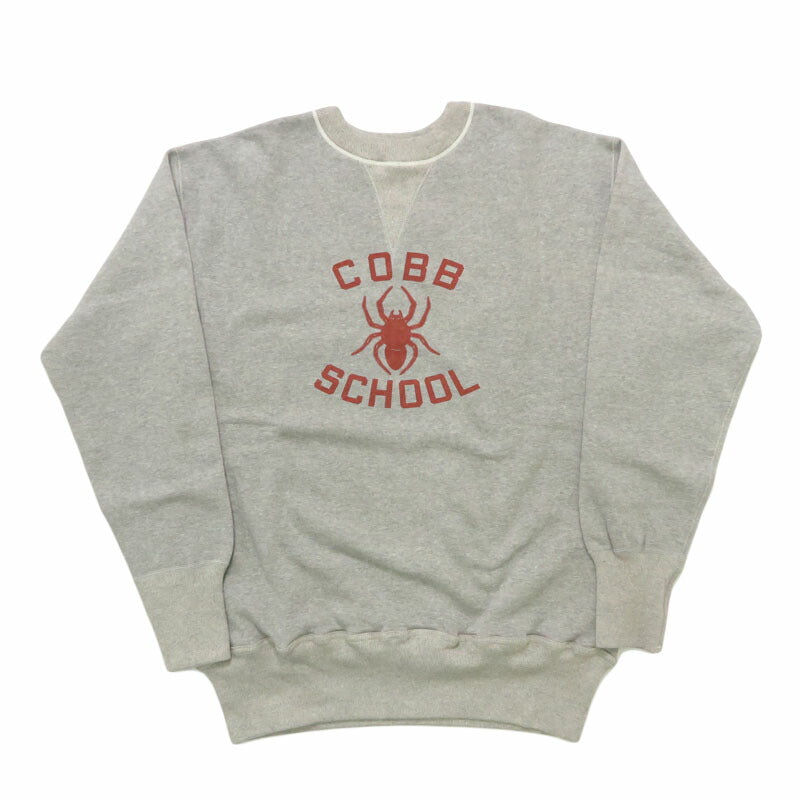 ウェアハウス WAREHOUSE 長袖 クルーネック プリント スウェット Lot.401 "COBB SCHOOL" 4本針