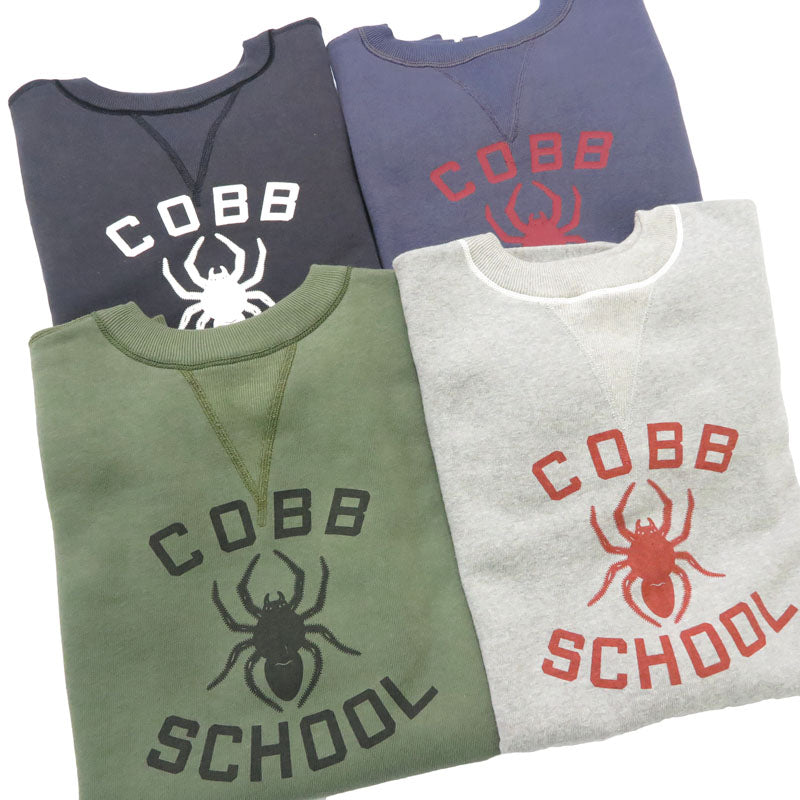 ウェアハウス WAREHOUSE 長袖 クルーネック プリント スウェット Lot.401